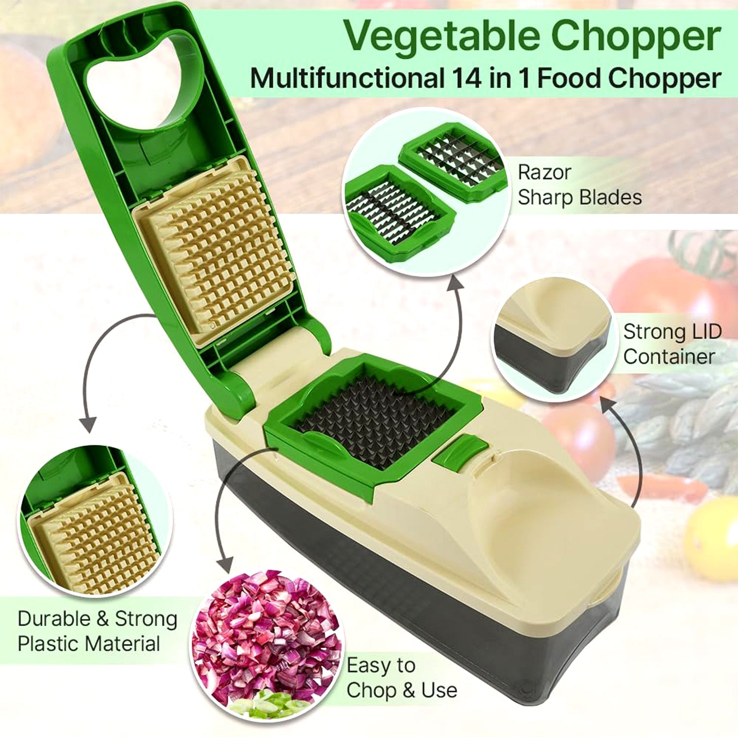 Vegetable & Fruit Chopper Vegetable & Fruit Chopper
